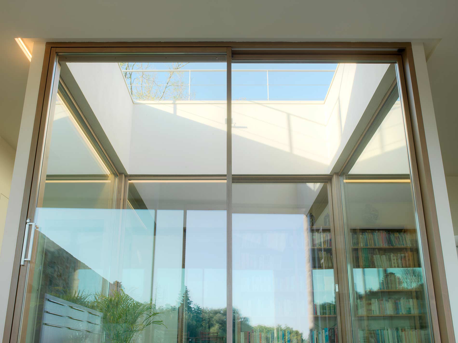 Villa Firenze, cavedio nell’open space