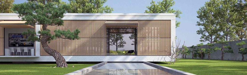 Vue de face de la Knee Type Opening