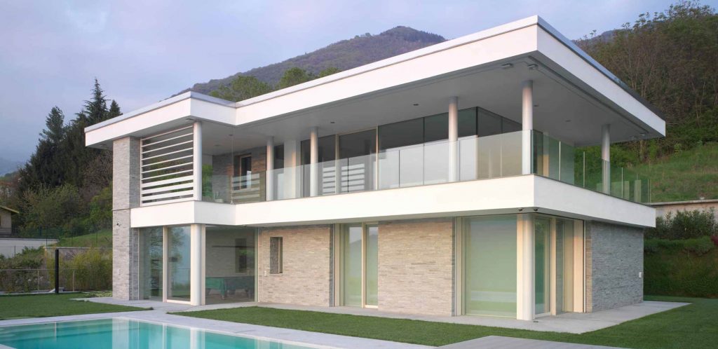 Cover image of Villa Brescia with the main elevation