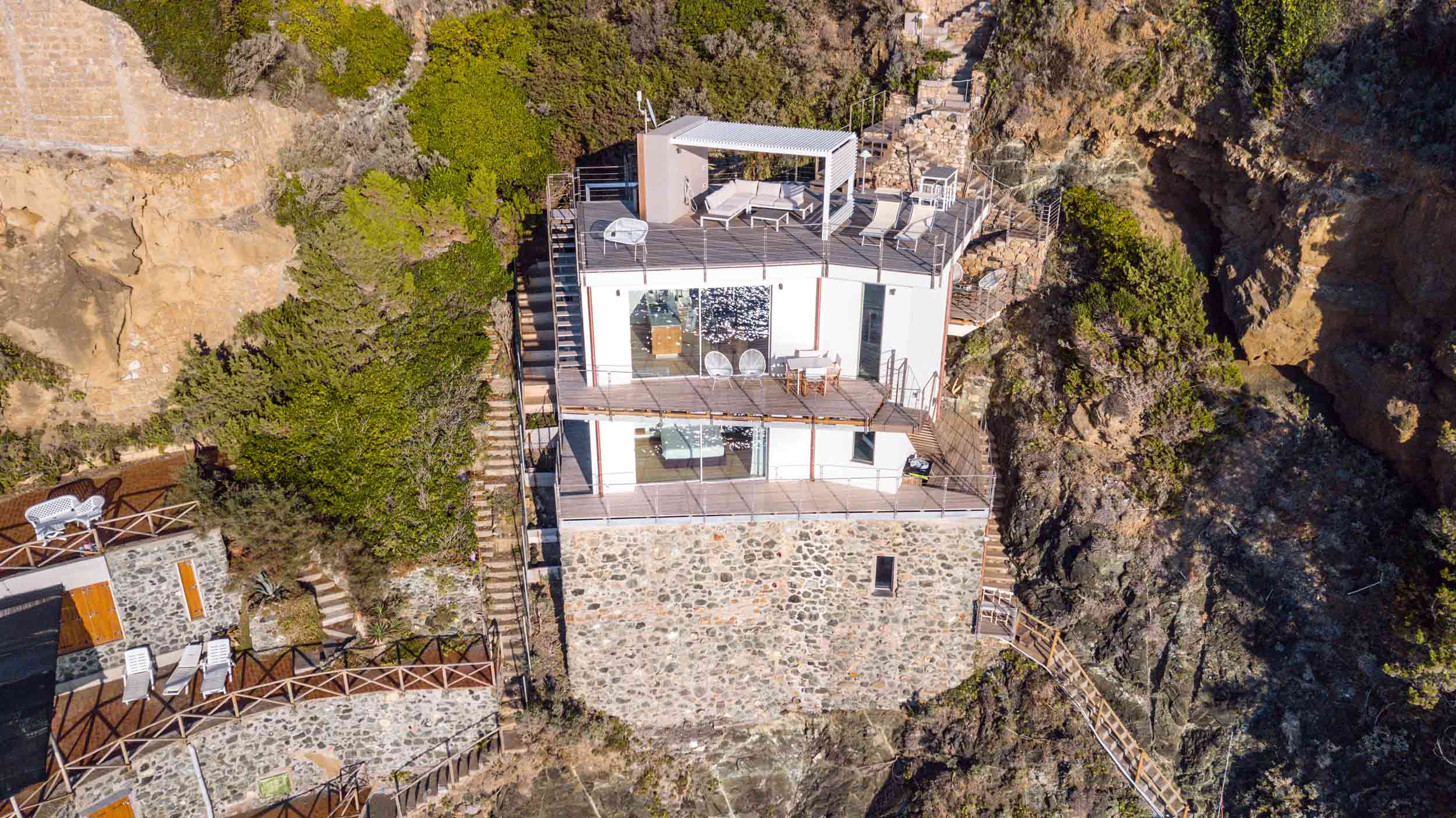 Vista d’insieme di Villa Livorno