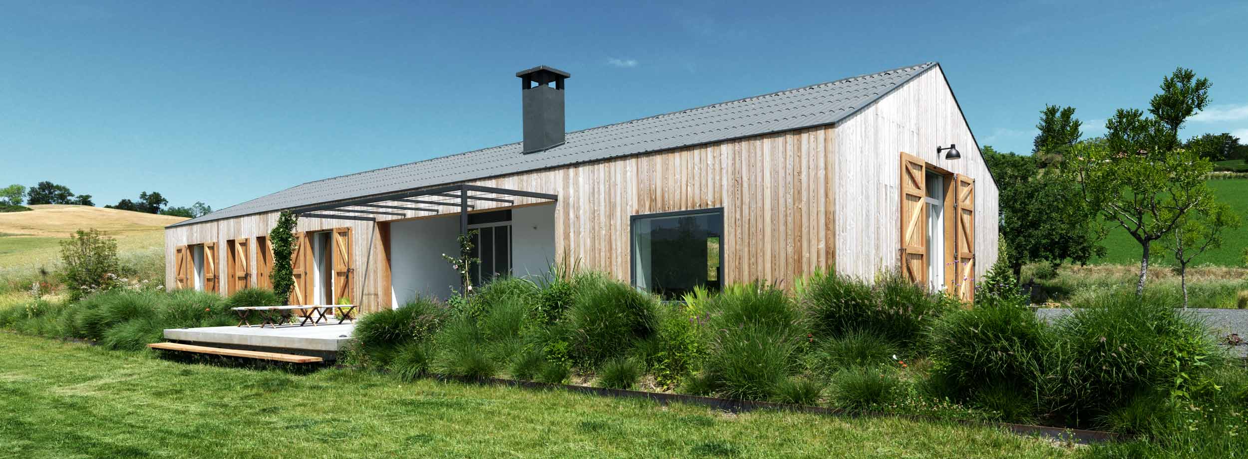 Facade of Villa Piacenza