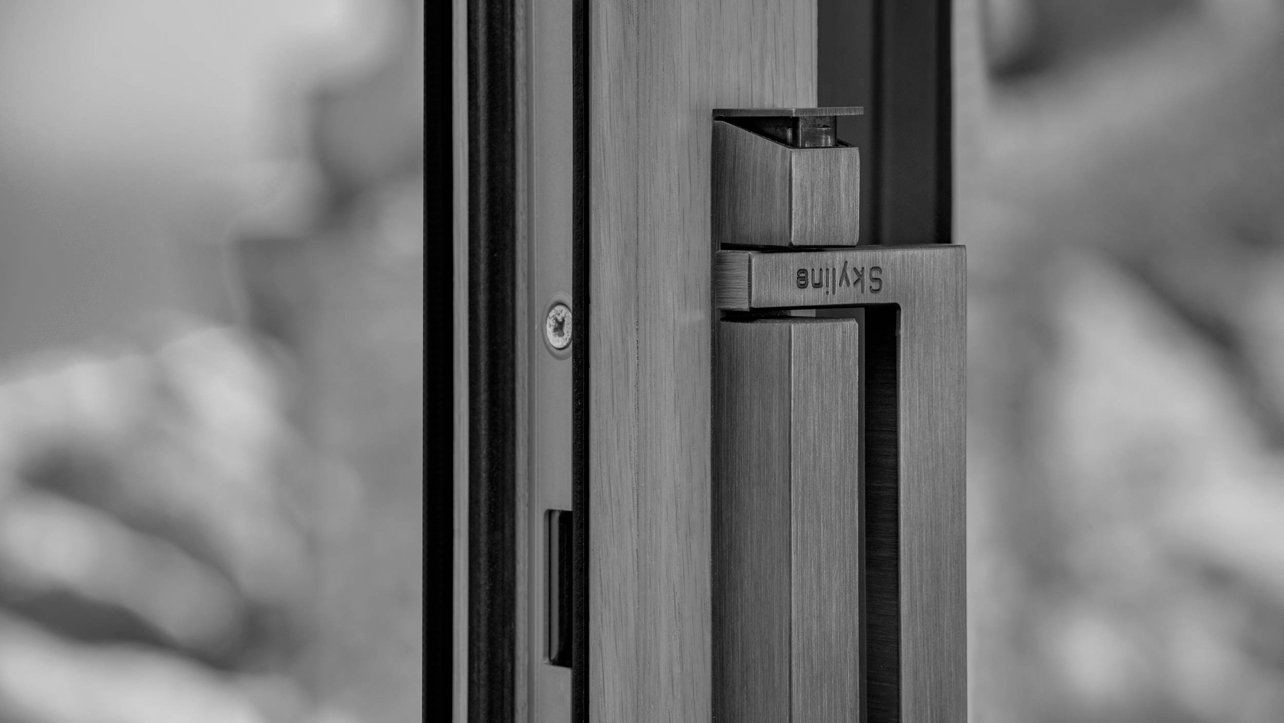 Dettaglio del maniglione skyline Handle